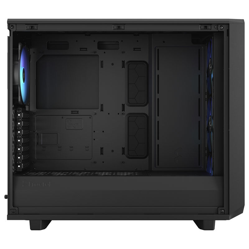 Fractal Design Meshify 2 Lite RGB Midi Tower Light Tint, tempered glass, black : image 9