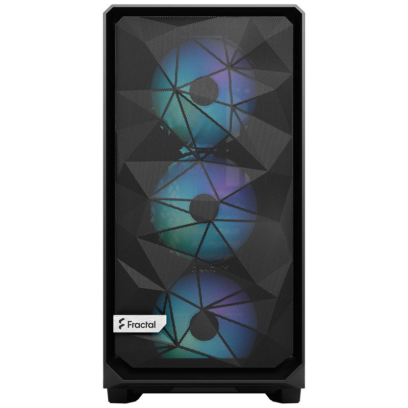 Fractal Design Meshify 2 Lite RGB Midi Tower Light Tint, tempered glass, black : image 5
