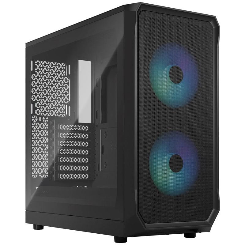 Fractal Design Focus 2 RGB Black TG Clear Tint - ATX case