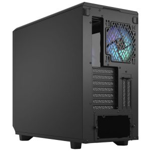 Fractal Design Meshify 2 RGB Midi Tower, Light Tint, Tempered Glass, black