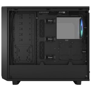 Fractal Design Meshify 2 RGB Midi Tower, Light Tint, Tempered Glass, black