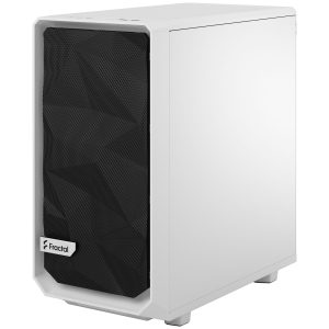 Fractal Design Meshify 2 Mini Micro-ATX Case, Tempered Glass - White