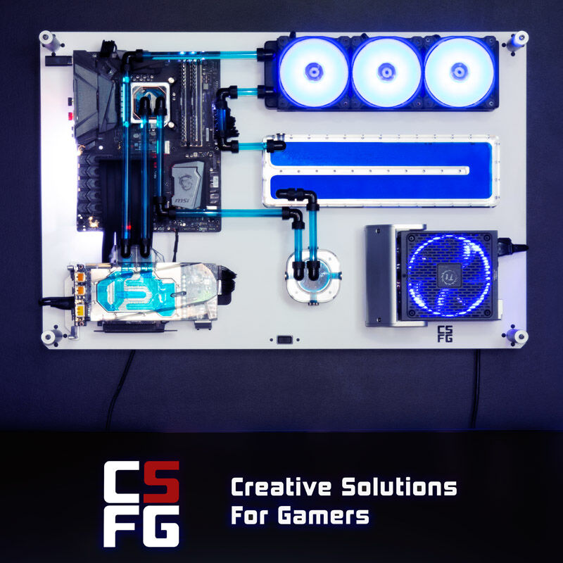 CSFG Tower of Doom wall case - black