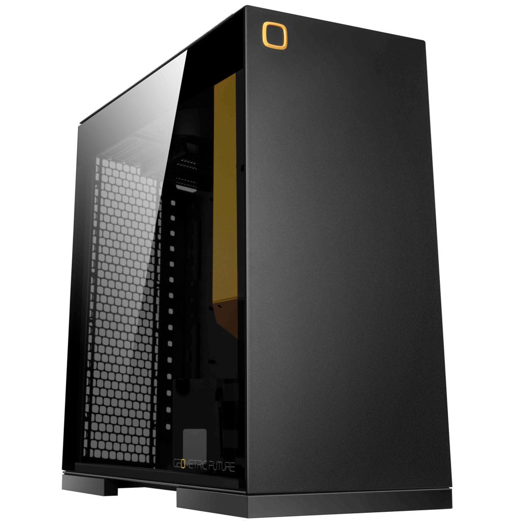 Geometric Future Lohan Midi-Tower Case - black - Watercooling UK