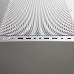 Geometric Future Lohan Midi-Tower Case - white