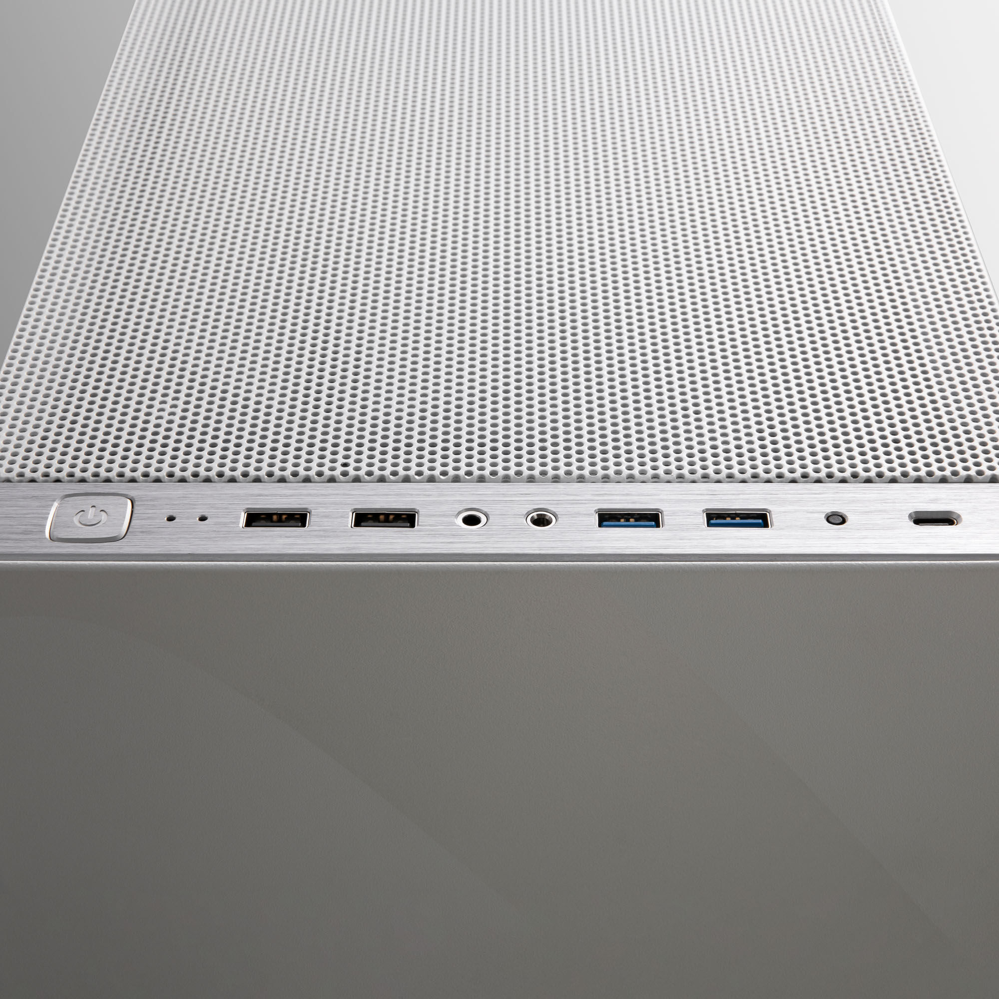 Geometric Future Lohan Midi-Tower Case - white