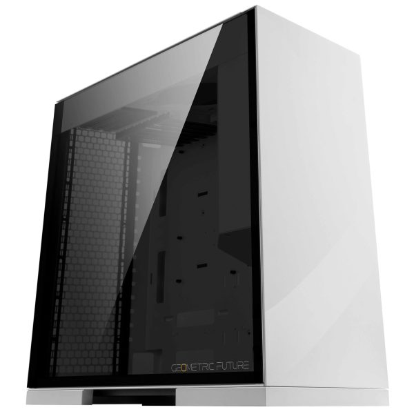 Geometric Future Lohan Midi-Tower Case – white