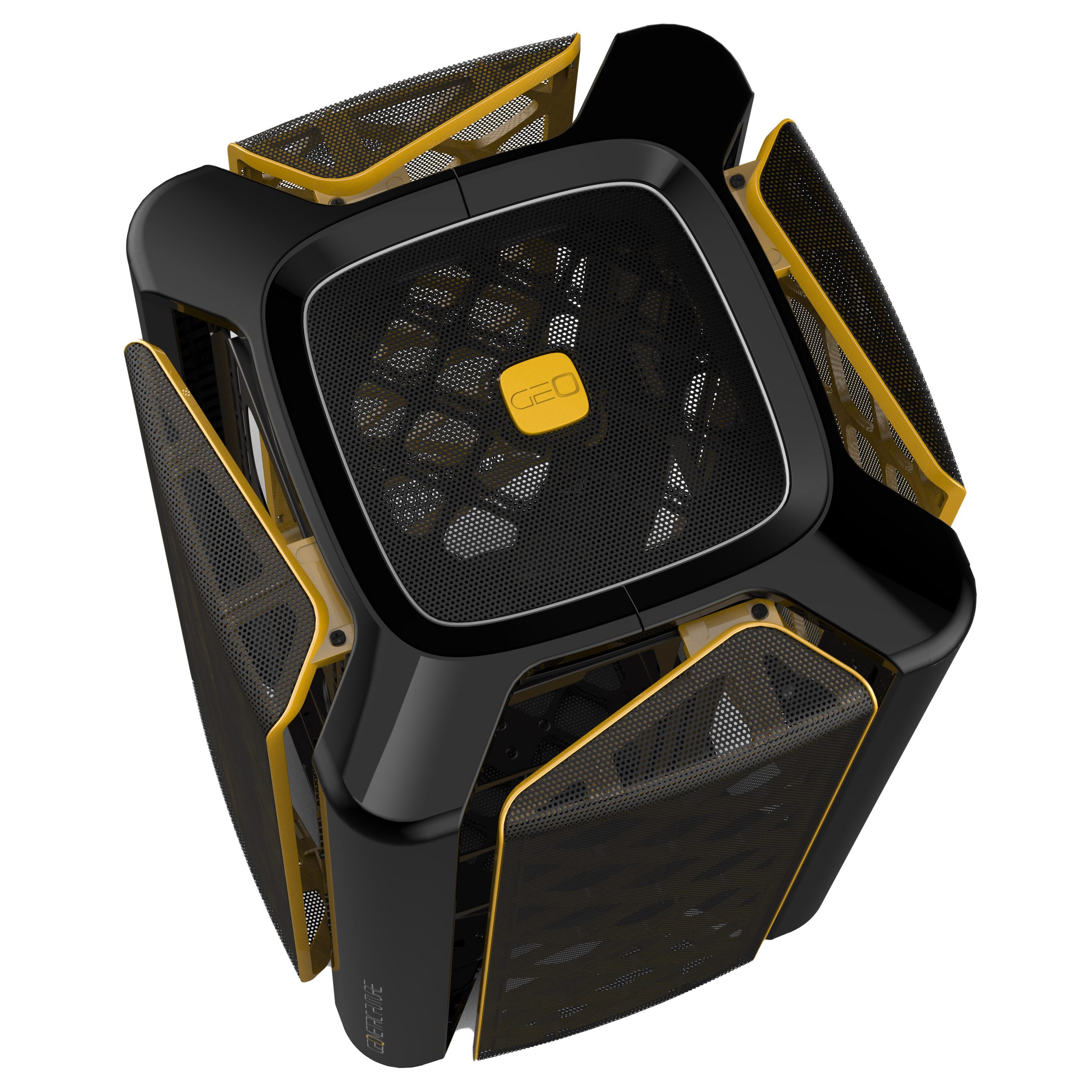 Geometric Future M2 THE ARK case, mesh - black