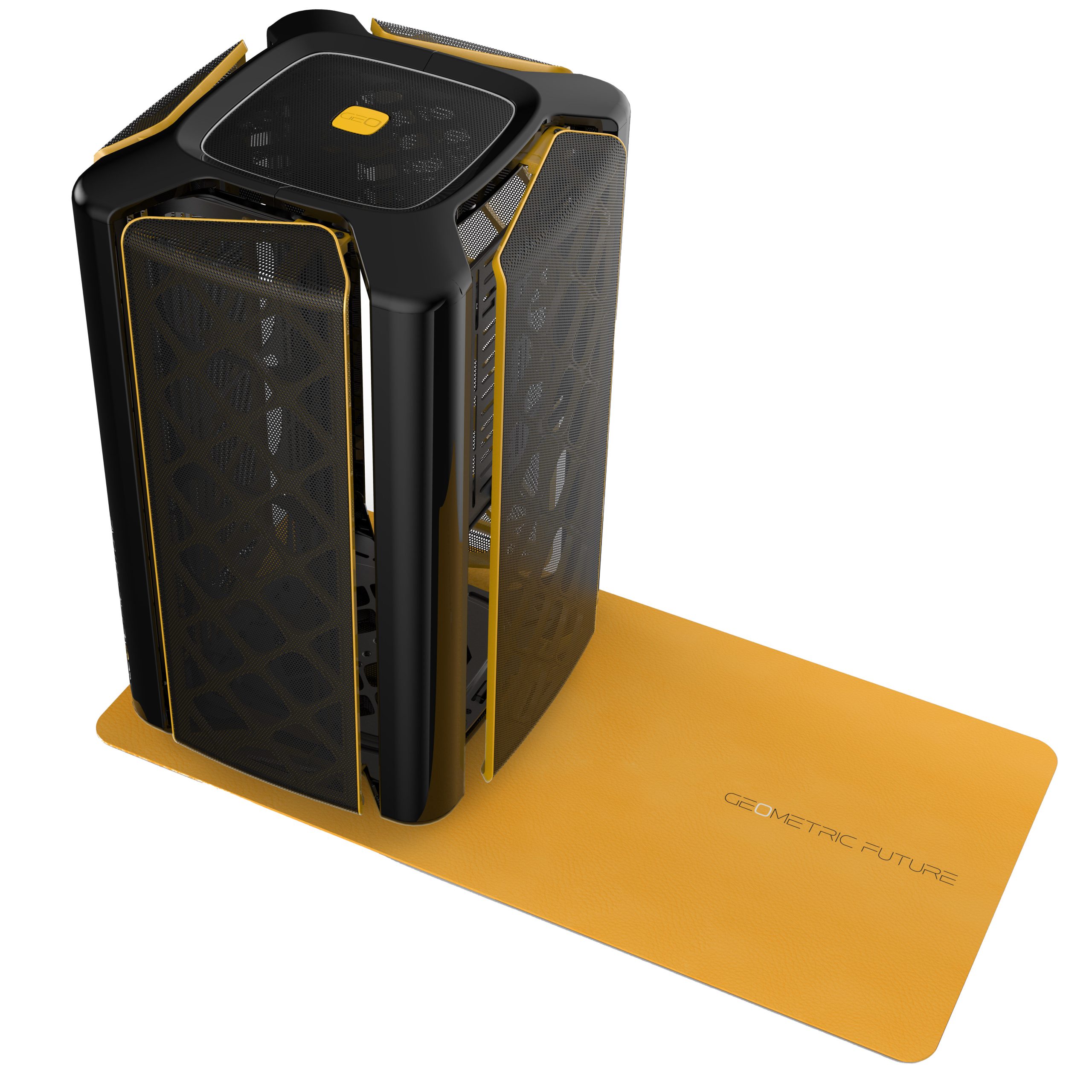 Geometric Future M2 THE ARK case, mesh - black