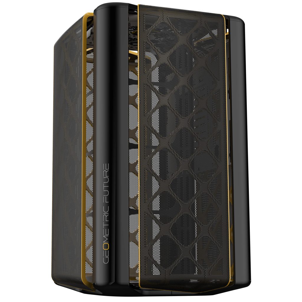 Geometric Future M2 THE ARK case, mesh - black