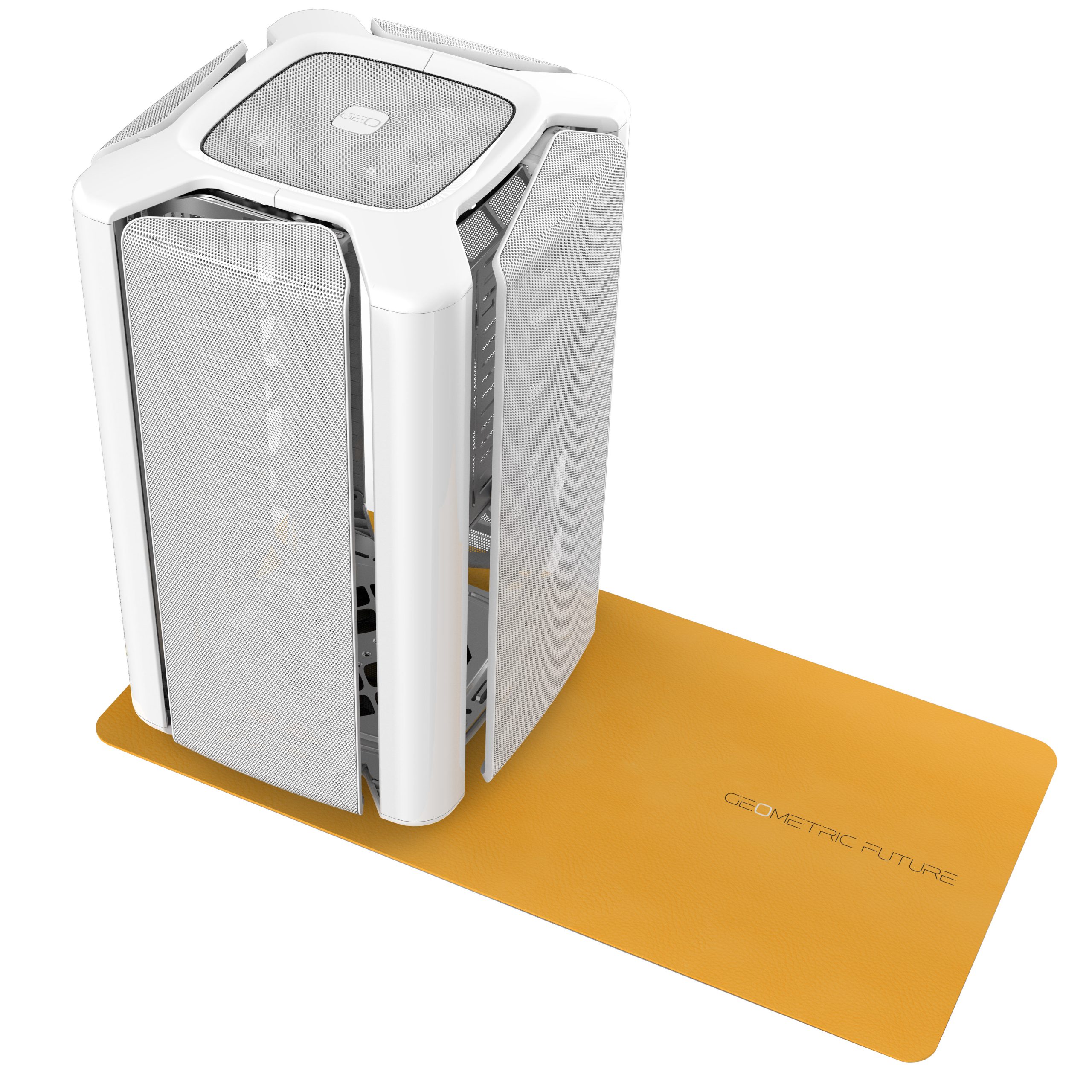 Geometric Future M2 THE ARK case, mesh - white