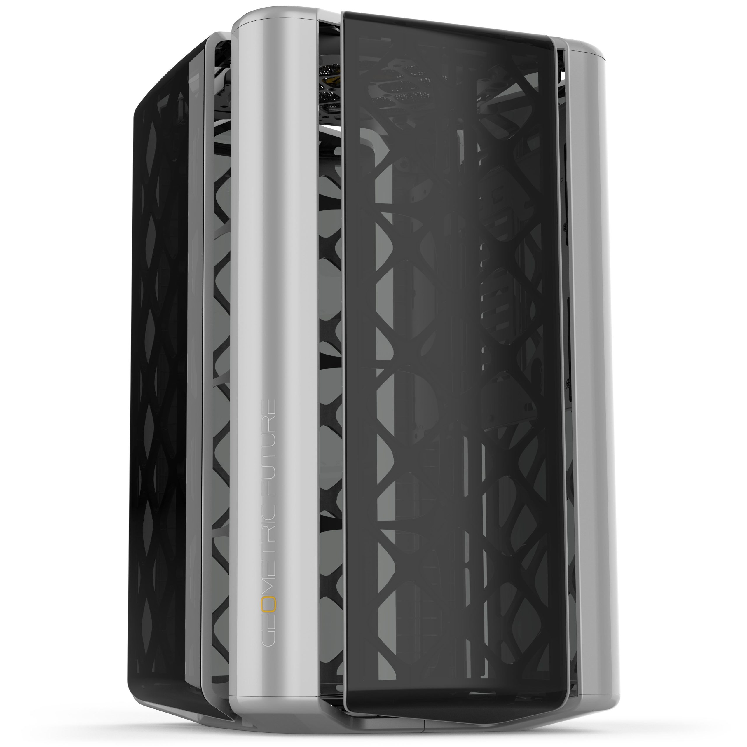 Geometric Future M2 THE ARK case, TG - grey