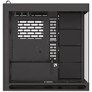 HAVN HS 420 PC Case, Midi-Tower, E-ATX, Tempered Glass - Black