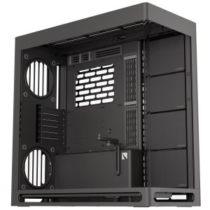 HAVN HS 420 PC Case, Midi-Tower, E-ATX, Tempered Glass - Black