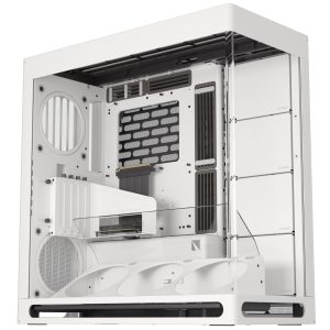 HAVN HS 420 VGPU PC Case, Midi-Tower, E-ATX, Tempered Glass, PCIe 5.0 Riser Cable - White : image 1