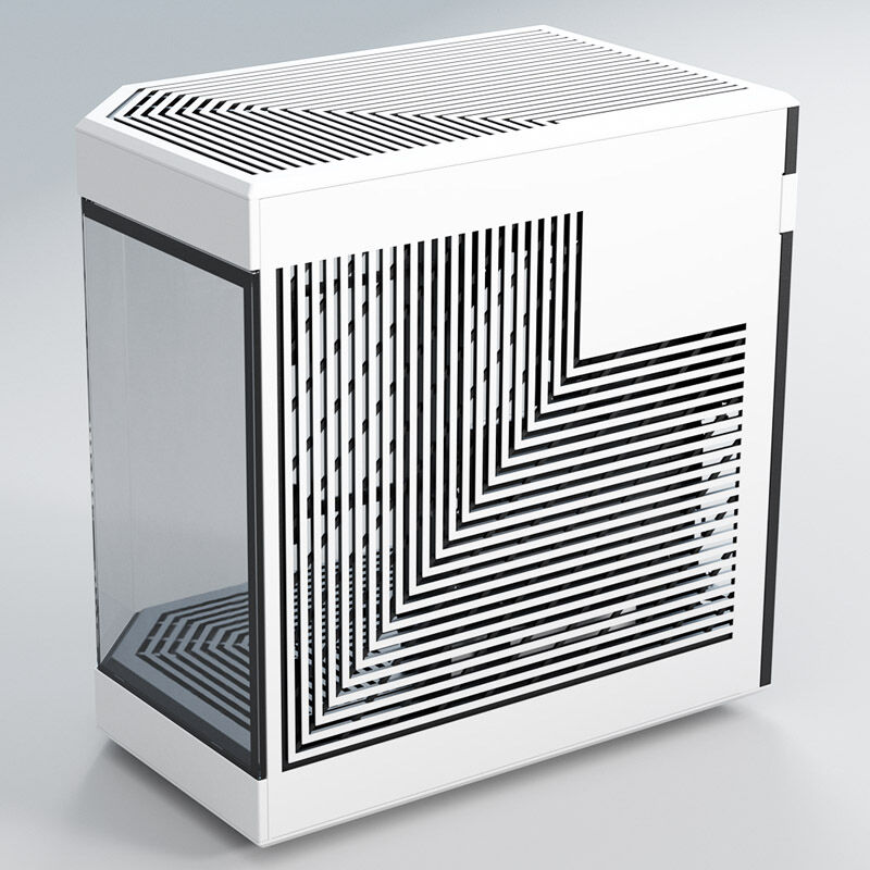 Hyte Y60 Midi Tower, Tempered Glass - black/white