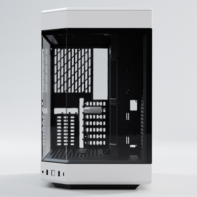 Hyte Y60 Midi Tower, Tempered Glass - black/white