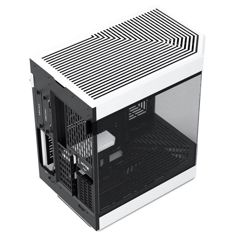 Hyte Y60 Midi Tower, Tempered Glass - black/white