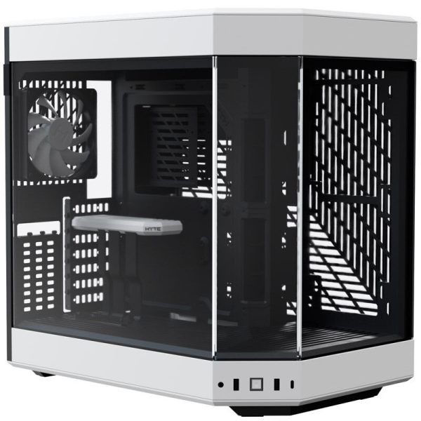 Hyte Y60 Midi Tower, Tempered Glass – black/white