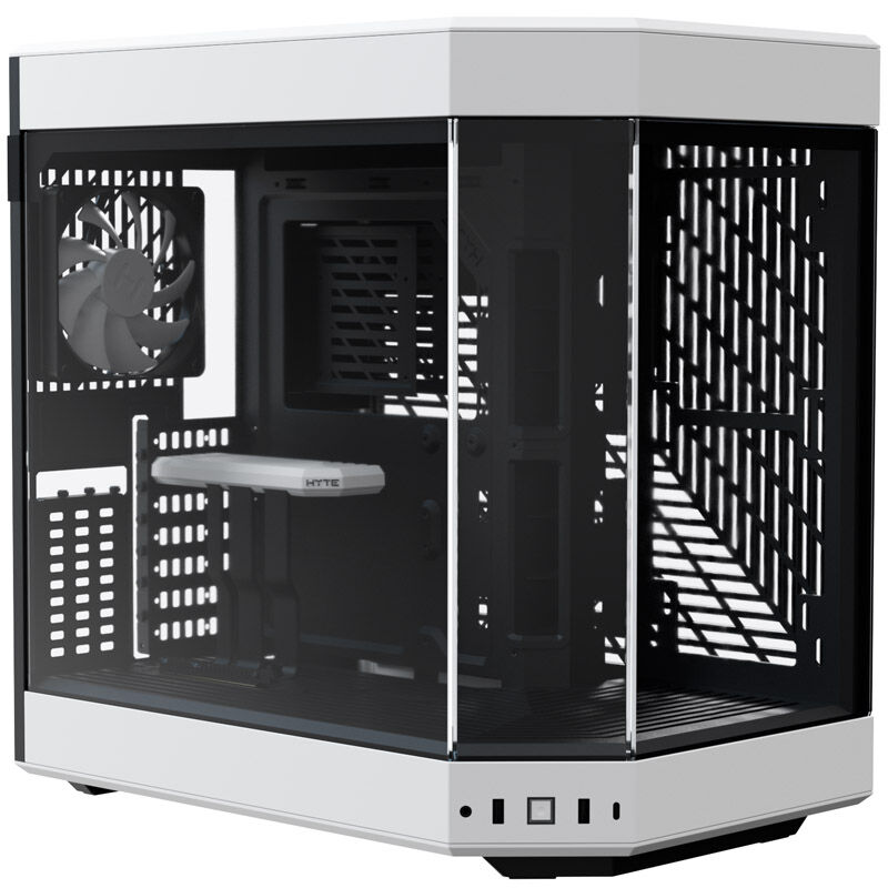 Hyte Y60 Midi Tower, Tempered Glass - black/white