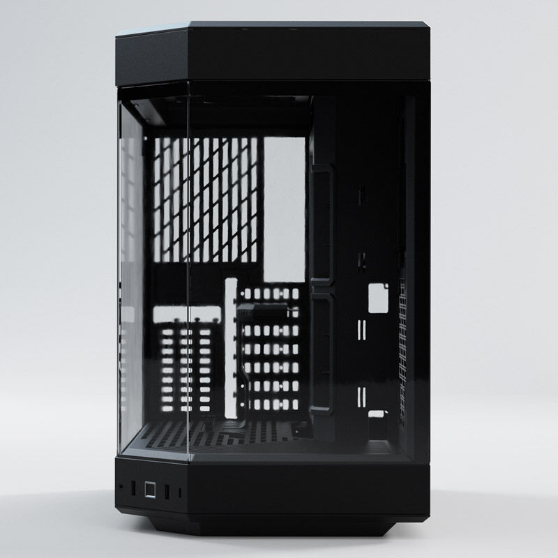 Hyte Y60 Midi Tower, Tempered Glass - black