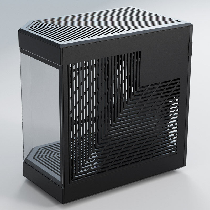 Hyte Y60 Midi Tower, Tempered Glass - black