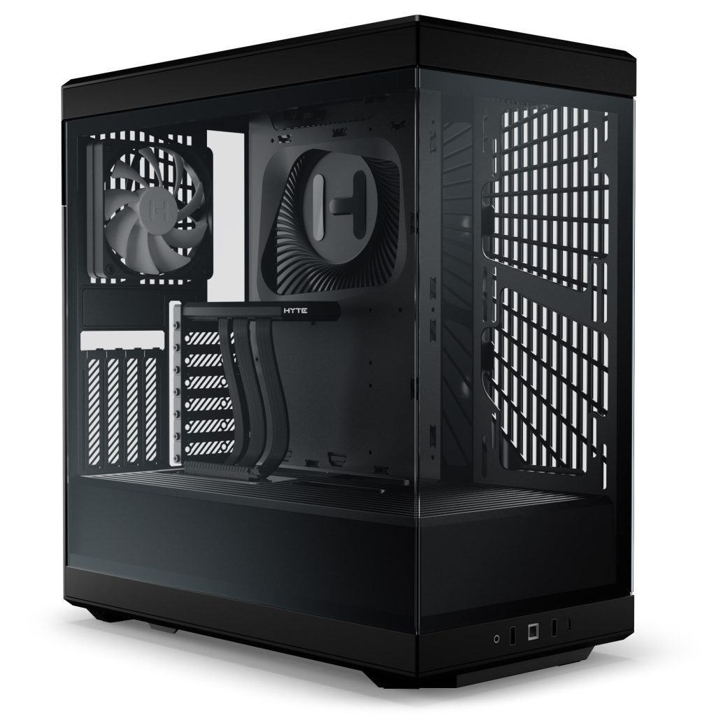 Hyte Y40 Midi Tower, tempered glass - black