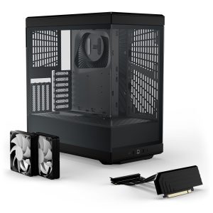 Hyte Y40 Midi Tower, tempered glass - black