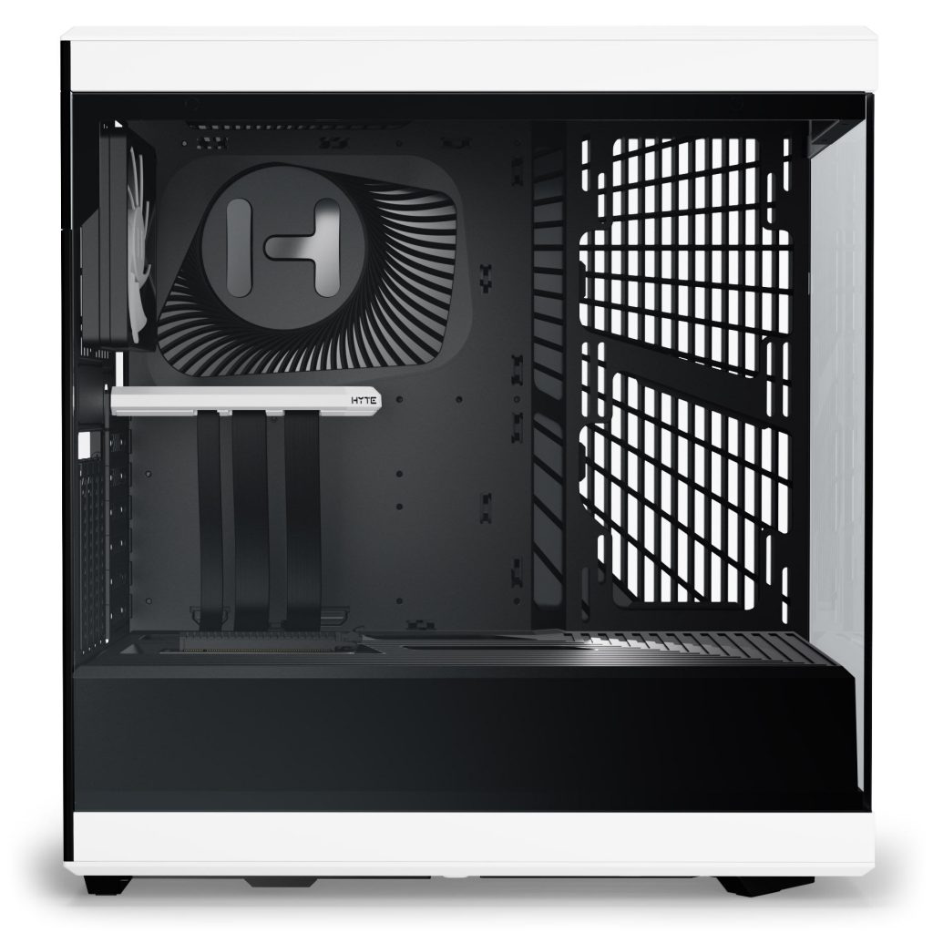 Hyte Y40 Midi Tower, tempered glass - black/white