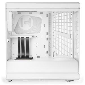 Hyte Y40 Midi Tower, Tempered Glass - Snow White