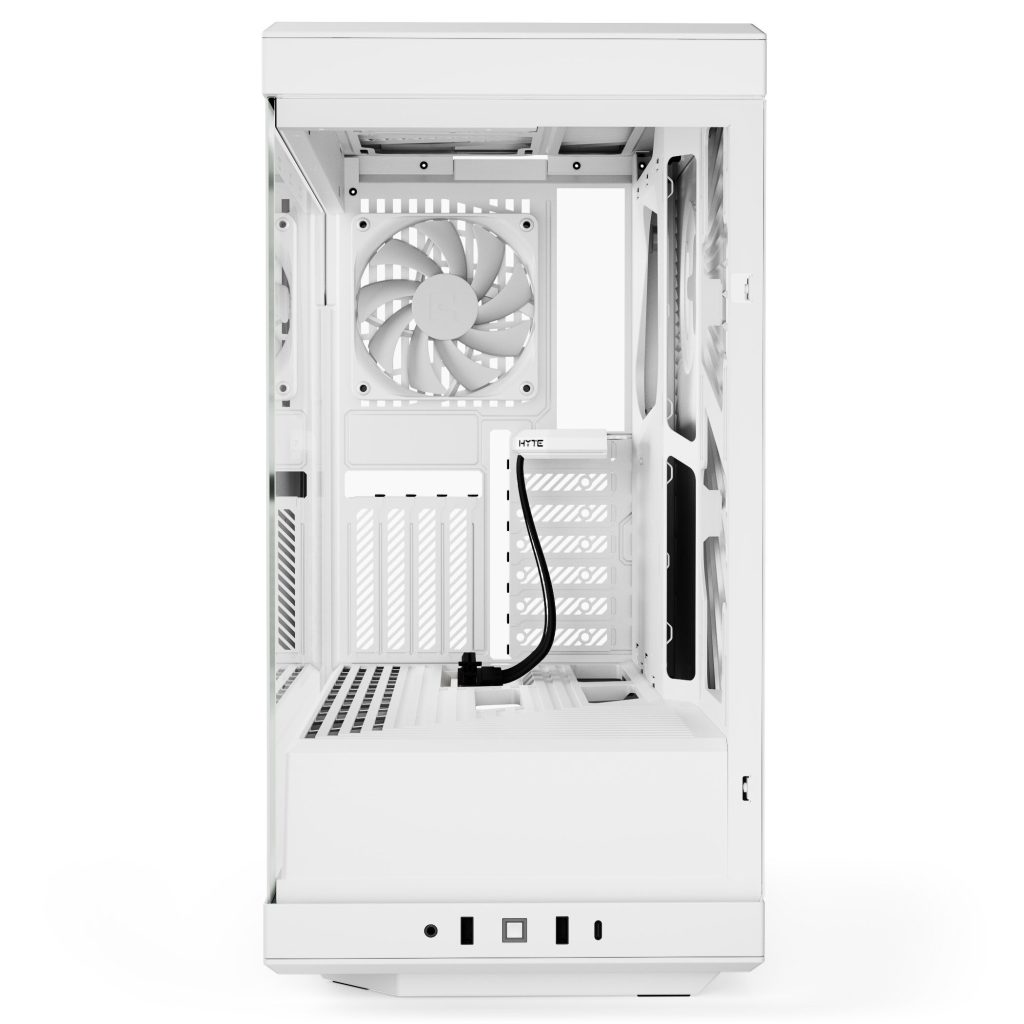 Hyte Y40 Midi Tower, Tempered Glass - Snow White