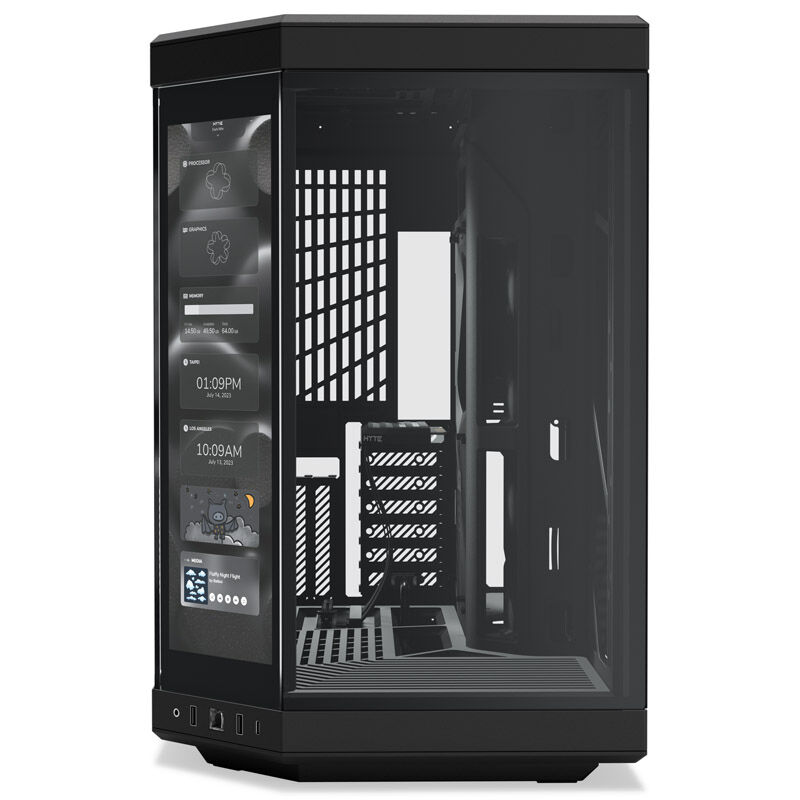 Hyte Y70 Midi Tower Touch - black : image 2