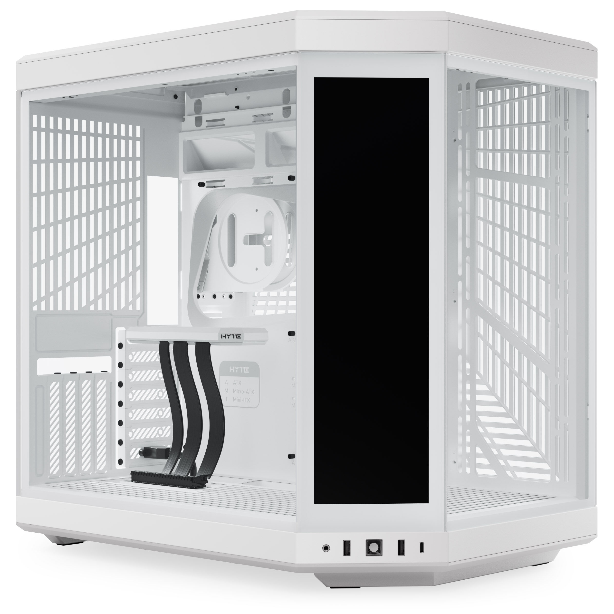 Hyte Y70 Midi Tower Touch Infinite - Snow White