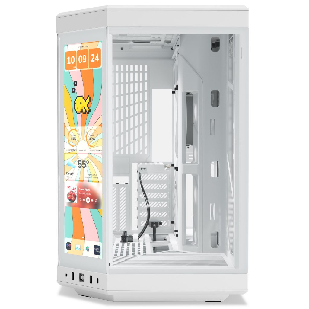 Hyte Y70 Midi Tower Touch Infinite - Snow White