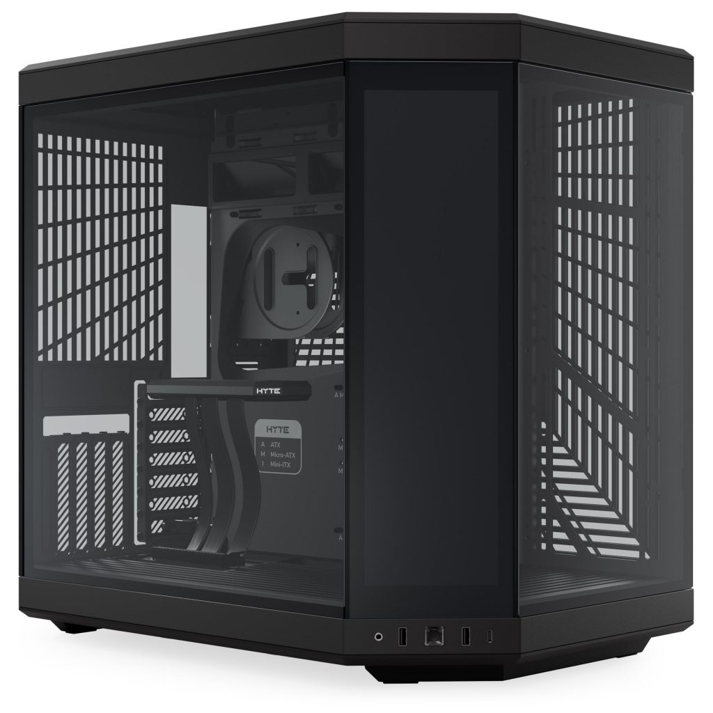 Hyte Y70 Midi Tower Touch Infinite - Pitch Black