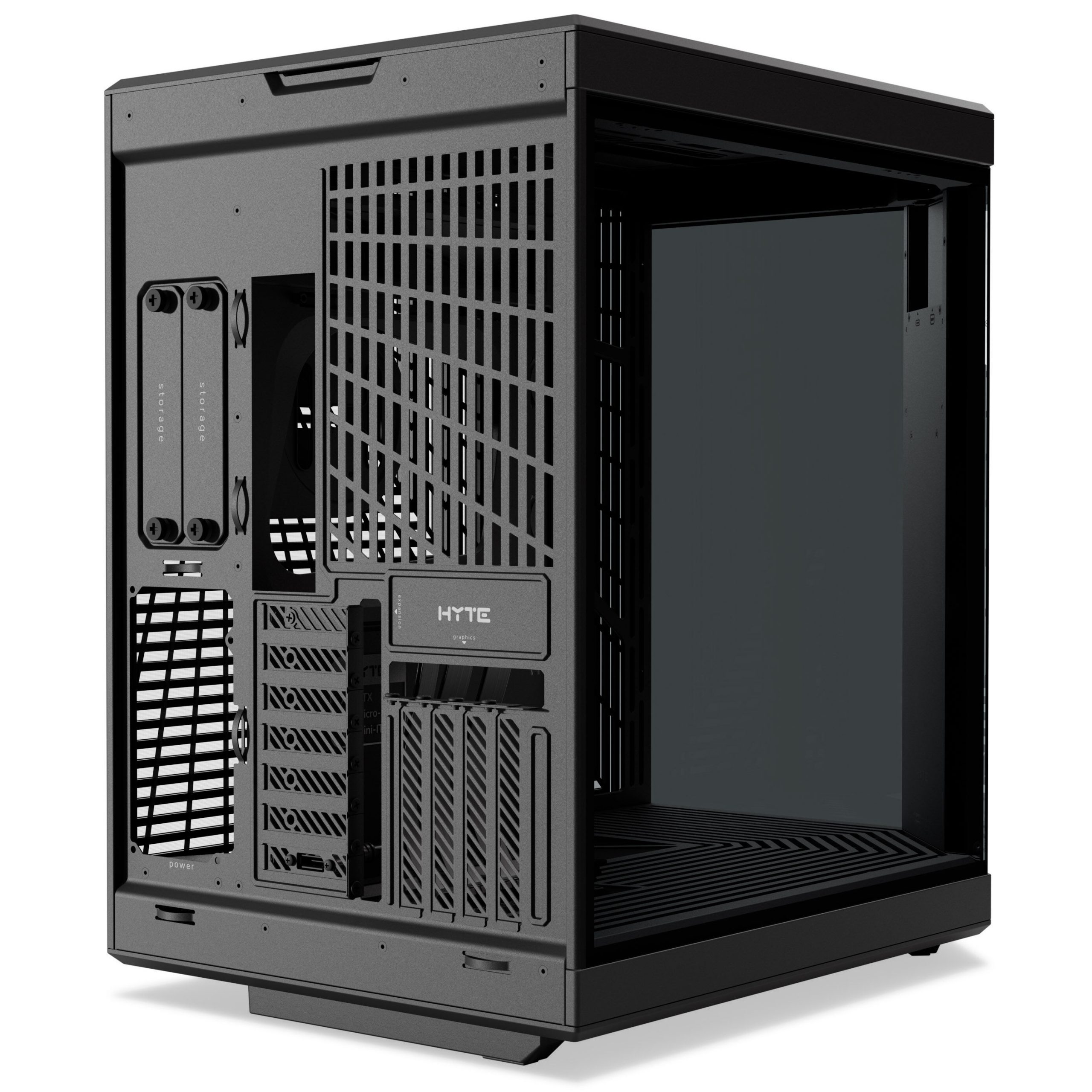 Hyte Y70 Midi Tower Touch Infinite - Pitch Black