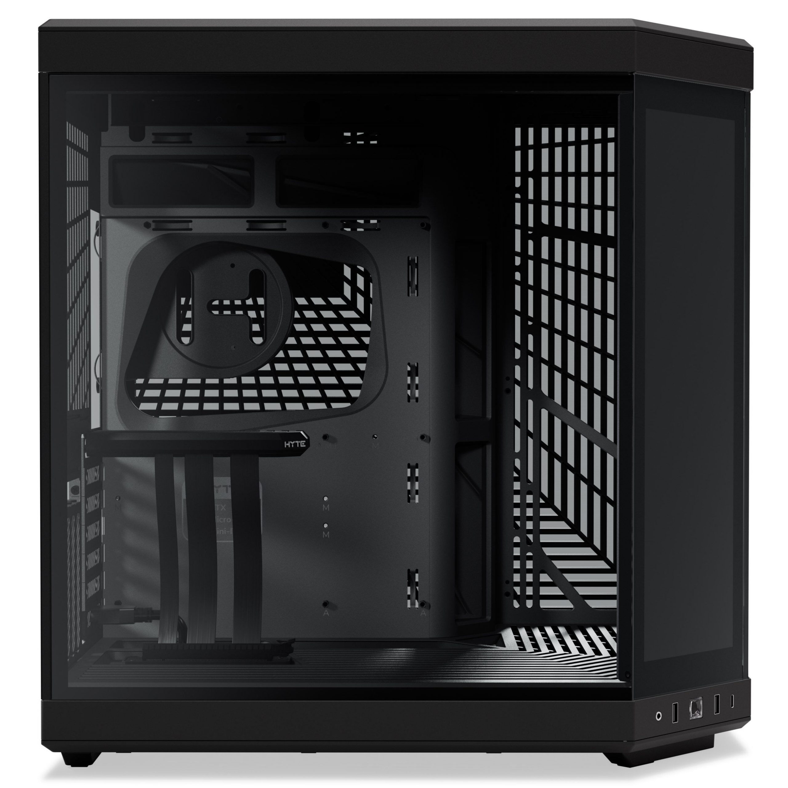 Hyte Y70 Midi Tower Touch Infinite - Pitch Black