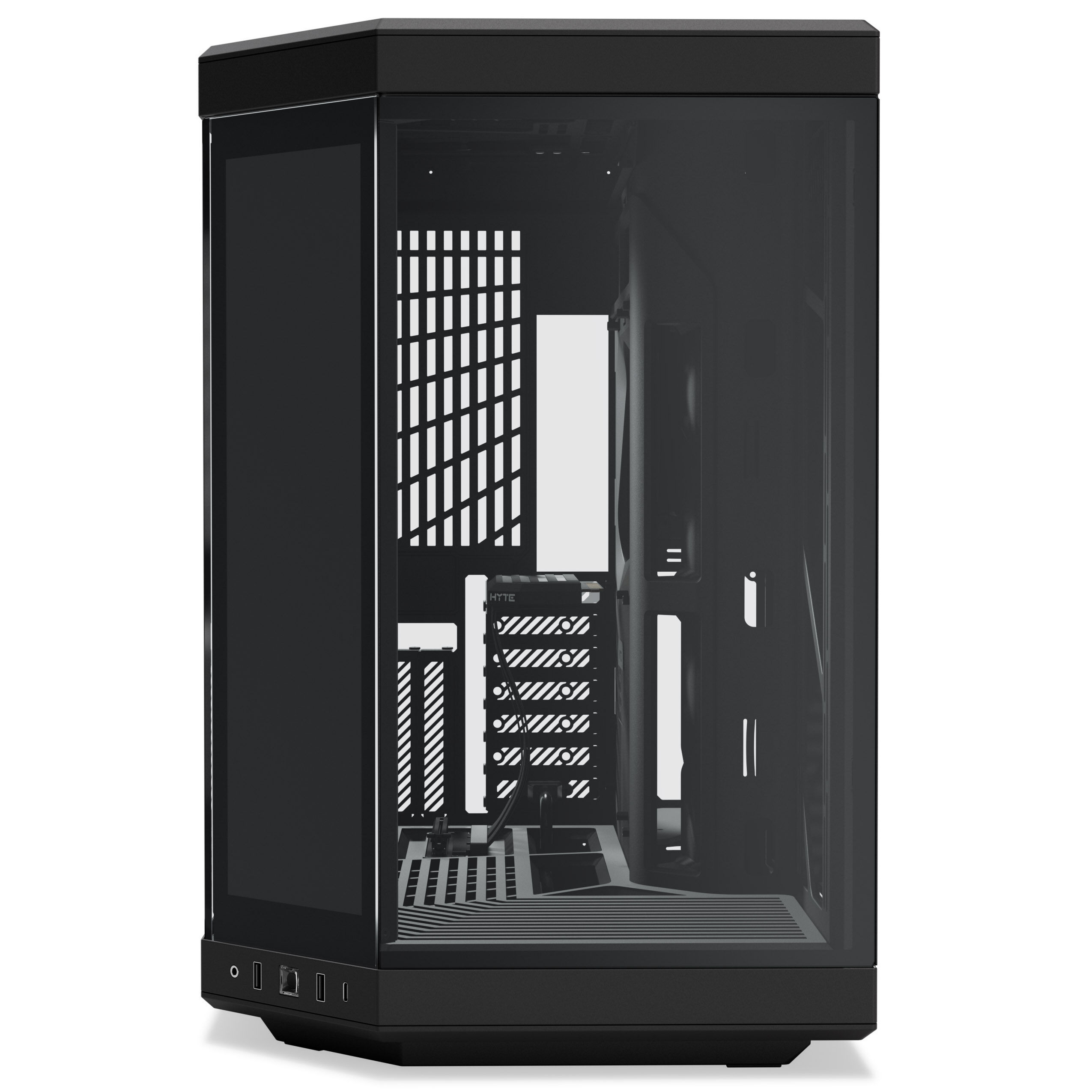 Hyte Y70 Midi Tower Touch Infinite - Pitch Black