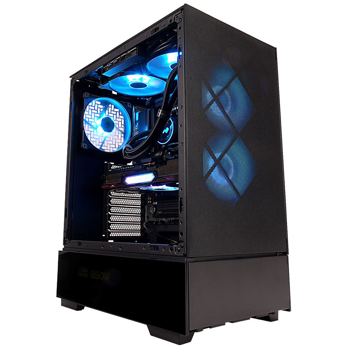 InWin Modfree Base Big Tower Tempered Glass - black