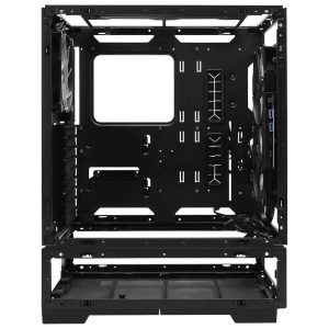 InWin Modfree Base Big Tower Tempered Glass - black