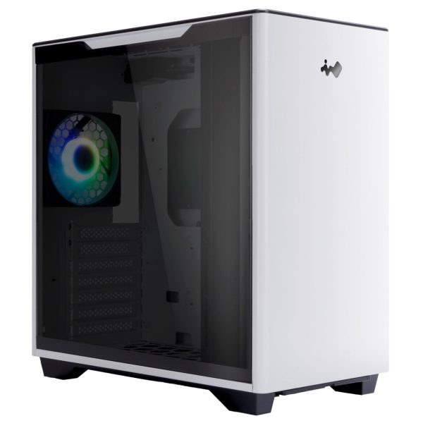 InWin A5 Midi-Tower Tempered Glass – white