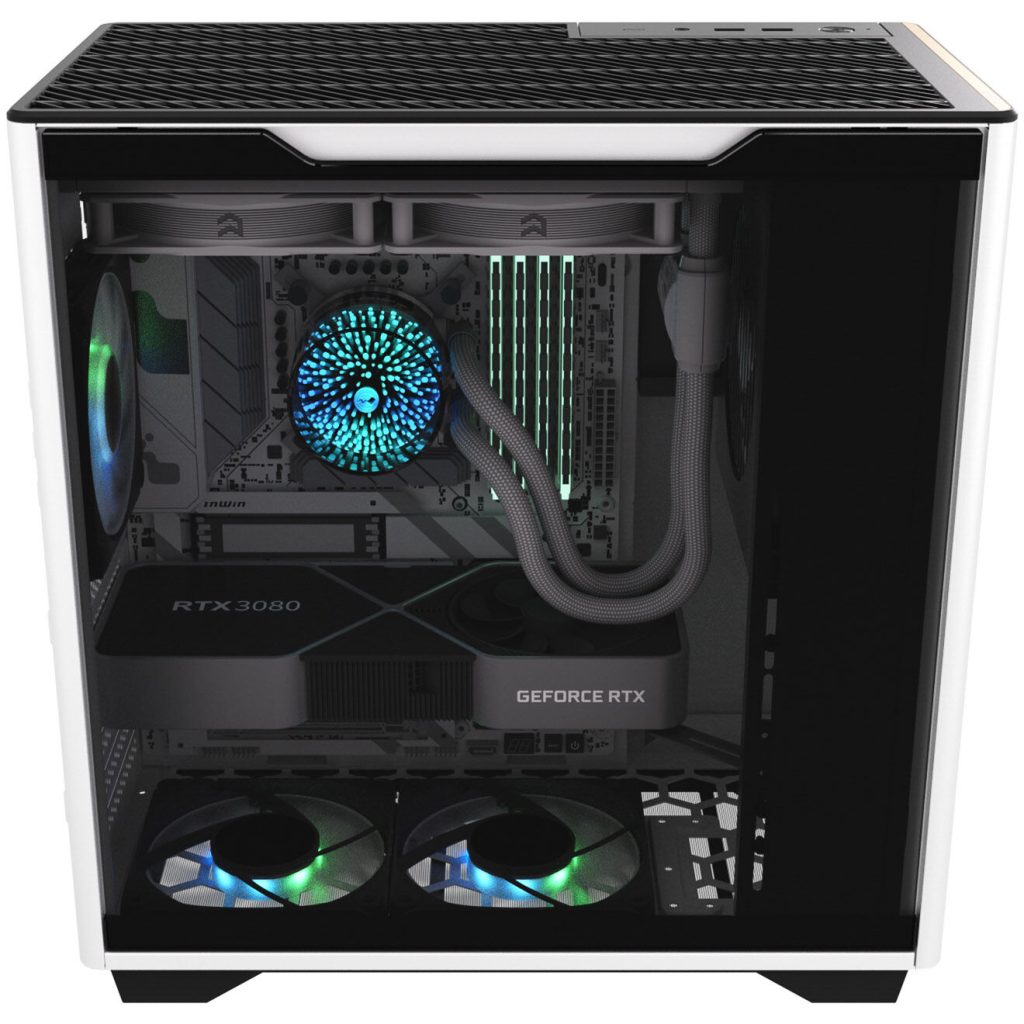 InWin A5 Midi-Tower Tempered Glass - white