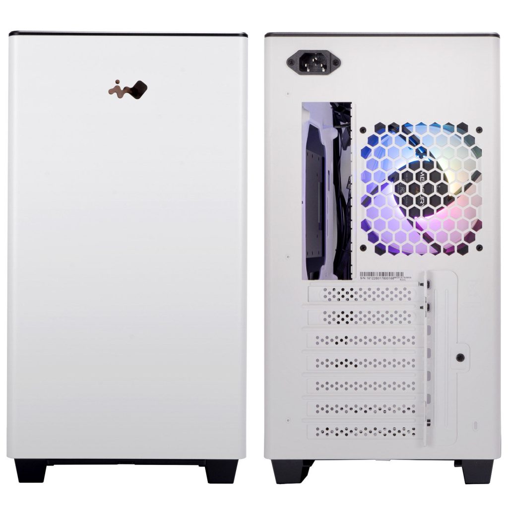InWin A5 Midi-Tower Tempered Glass - white