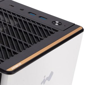 InWin A5 Midi-Tower Tempered Glass - white