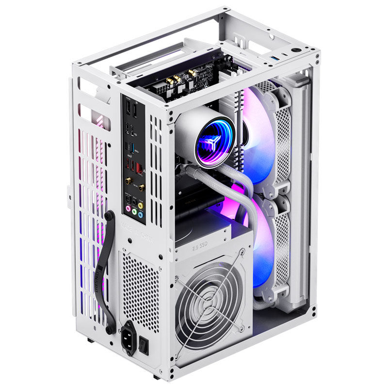 Jonsbo VR3 Mini-ITX Case, PCI-E 4.0 - white