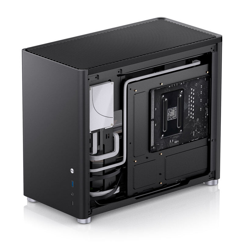 Jonsbo D30 mATX housing, tempered glass - black