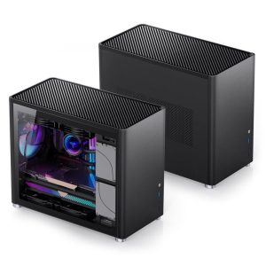 Jonsbo D30 mATX housing, tempered glass - black