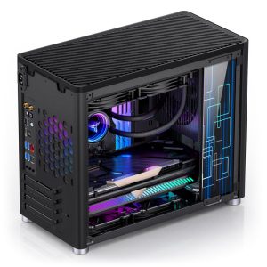 Jonsbo D30 mATX housing, tempered glass - black