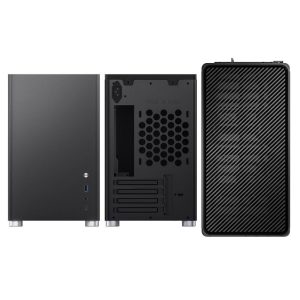 Jonsbo D30 mATX housing, tempered glass - black