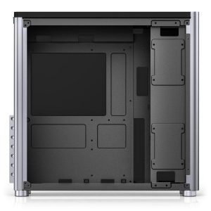 Jonsbo D40 ATX case, tempered glass - silver
